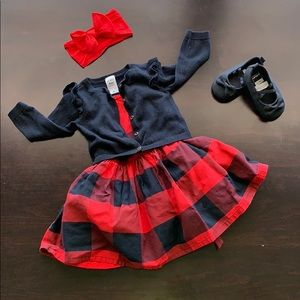 Carter’s Baby Girl Dress & Cardigan